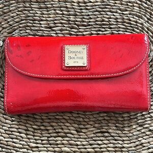 Vintage Dooney & Bourke Red Women's Clutch